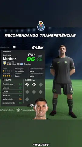 Recomendando Transferências - FC Porto 🇵🇹 #FC24 #CareerMode #modocarreira #modomanager #ultimateteam #porto #eafc #fy #fyp #foryoupage #fypシ 