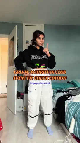 Get ready with me: Mauritian Club event fit check edition 🇲🇺🪩💃  Sega Pe Donn Bal’s first event was a wavee 🌊 had so much fun!  🫡 I couldn’t hack the heels I’m sorry. I’m a trainer girl at heart and always will be lool  @Islandtalksofficial gang W/ @Justanju dancing the night away & @DJ KRAMER banging it out at the Set 🎧  Also obsessed with this song @Karvillë 🫶 #outfitinspo #cluboutfit #goingoutoutfit #fashiontiktok #partytime #mauritiustiktok #fyp 