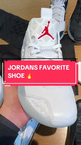 Are these Michael Jordan's favorite shoes 🤔 @Mike Kaufman #sneaker #sneakerhead #fyp #foryou #kicks #jordan #jumpman #basketball #overtime #goat #heat #shoes 