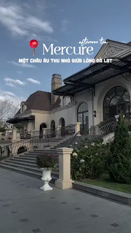 gợi ý địa điểm uống trà chiều và cf cho các bạn iuuu ☕️💕🎀 #mercuredalatresort #afternoontea #trachieudalat #trachieusangchanh #mercurehotel #trachieusaigon #cafesaigon #viral 