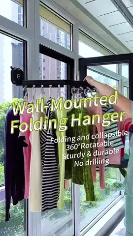 Wall mounted folding hanger 👆👆👆