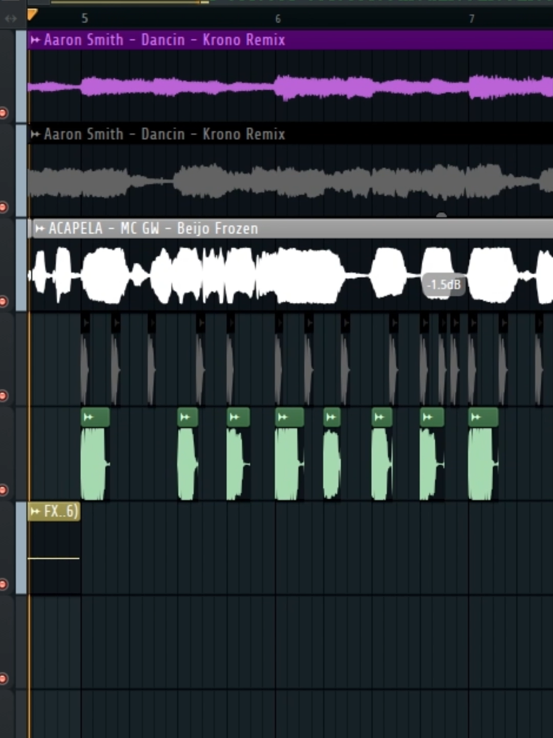 #funkrj #remixsong #dancin #flstudio