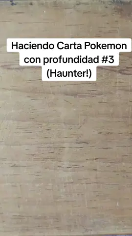 #foryou #parati #creatividad #carta3d #tcgpokemon #arte #haunter #manualidades 