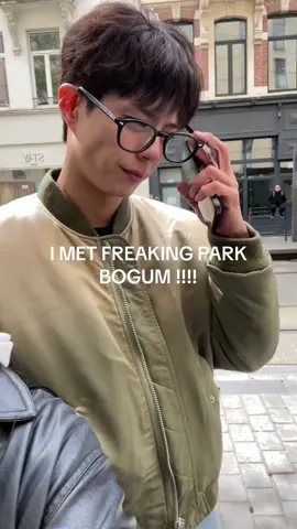 this literally made my day; hes so cute #antwerp #musicbank #parkbogum #bogummy #musicbankinantwerp #fyp #kpop 