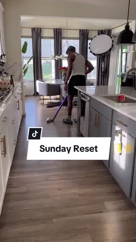 Sunday Resets really help me get my lofe back in order. Yal miss me doing these cleaning videos woth just vibes? #scrubdaddy #scrubdaddypartner #CleanTok #onestopchop 