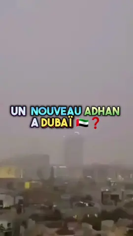 un nouveau Adhan a Dubaï 🇦🇪❓  . tempête Dubaï 2024. inondations Dubaï. adhan Dubaï. . . #allah #muhammad #reflexion #foi #islamaveczaid #duabi #dubai🇦🇪 #adhan #prophecy #videoislamic #inondationdubai 
