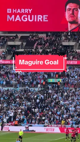 Harry Maguire Goal Vs Coventry #manutd #goal #Wembley #facup #semi #final #football #maguire #foryou #fyp