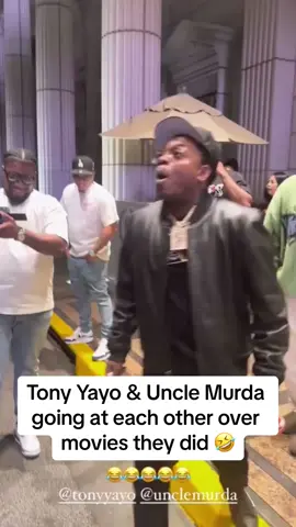 #TonyYayo & #UncleMurda going at each other over movies they did 🤣
