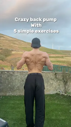 5 super simple excersizes that can give you a crazy back pump and help you grow them wings.  #backday #backworkoutroutine #backdayworkout #backdaygym #gym #GymTok #gymrat #gymbro #hybridathlete #hybridathletetraining #homeworkout #homeworkouts #homegym #homegymideas #homegymequipment #exercise #exerciseathome 