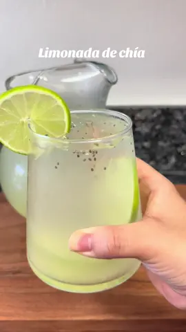 Limonada de chia #parati #aguasfrescas #recetas #recetasfaciles #viral 