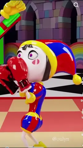 The Circus Fight #Fyp #pomni #jax #ragatha #tadc #viral 