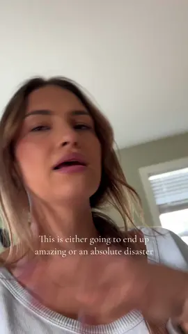 Faux limewash accent wall using regular paint coming soon! I also have no idea what im doing…. wish me luck 😬🫒