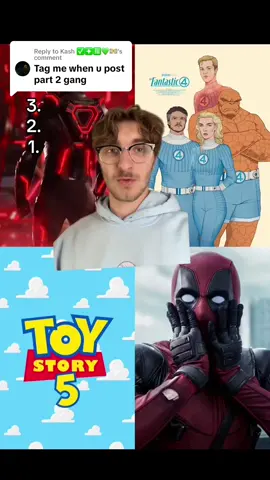 Replying to @Kash ✅❇️🈯️💚💵 TOP 5 #mcu #disney #marvel #tron #toystory #marvel #movies #movietok #fyp #foryou 
