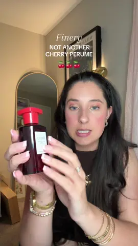 I COULD CRY ITS SO GOOD @fine’ry.  #fineryperfume #finerynotanothercherry #cherryperfume #summerperfumes #bestsmellingperfume #fyp #target 
