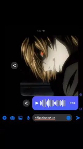 I trying light yagami laugh #fyp #kiralaugh #lightyagamilaugh #ligthyagami #officialseishiro 