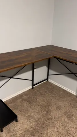 The viral L shaped desk is on its best sale yet #furniture#GamingSetup #officesetup #lshapeddesk #lshapedgamingdesk 