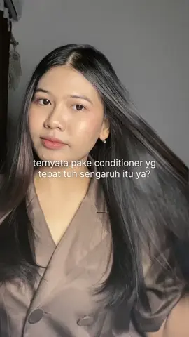 sengaruh itu ternyata kandungan keratin dalam conditioner😭 #haircare #haircareroutine #conditioner #creatorsearchinsights 