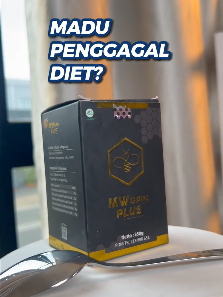Yang mau diet kayanya bakalan gagal deh kalo minum madu ini hihihi #mwgainplus #penggemukbadanbpom
