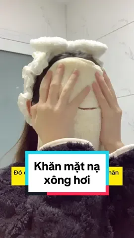 Khăn mặt nạ chườm nóng xông hơi mặt #khanmatna #khanmatnachuomnong #matna #khanmat #facohapharma 
