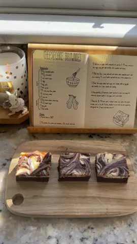 cheesecake brownies 🍫🤍 recipe is from bakedbyanintrovert.com #baking #fyp #viral #baketok #aesthetic #getmefamous #trending #foryoupage #chocolate #easy #loveletter #brownies #cheesecake #creamy #fudge #swirl #vanilla #gooey 