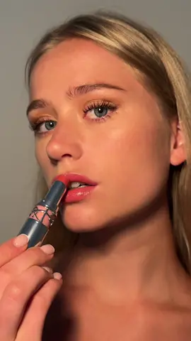 Advertisement for @YSL Beauty. The new loveshine lipstick by YSL feels so smooth and hydrating. It also gives that perfect natural color that I’ve been looking for🤍 #yslmakeup #loveshine 