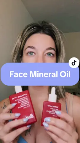 Facial Mineral Oil and the best facial sunscreen #mineraloil #faceoil #antiagingskincare #sunscreen #ad 