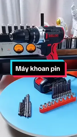 Máy khoan pin bắn vít lõi đồng 100%, máy khoan cầm tay 3 chức năng, khoan tường, bắn vít, khoan sắt. #GamingOnTikTok #giadinhviet #giadungtienich #dogiadunhthongminh #maykhoanpin #xuhuong 