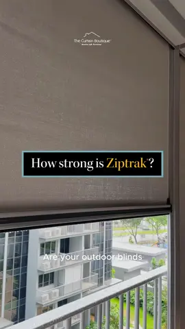 Our Ziptrak®️ blinds are tougher than the Monday mornings 😎 Get your free quotes now by clicking our “Get Quote” button! #Thecurtainboutique #Ziptrak®️ #outdoorblinds #curtainsandblinds #casetrust 