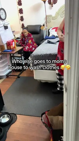 Who else goes to Mommy‘s house to wash clothes😂🤣@@Tameka 💋##momanddaughter##Love##comedy##funny##blowthisup##MomsofTikTok##parami##spanishtiktok##fyp##foryou##parati