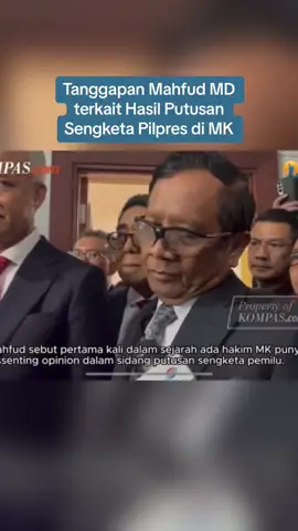 Hasil Putusan Sengketa Pilpres 2024 di Mk #mahfudmd #hasilsidangmk #keputusanmk #ganjar #anies #prabowosubianto 