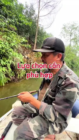 Lựa chọn cần câu phù hợp khi đi câu #cauca #caulure #toannhaque #dcgr 
