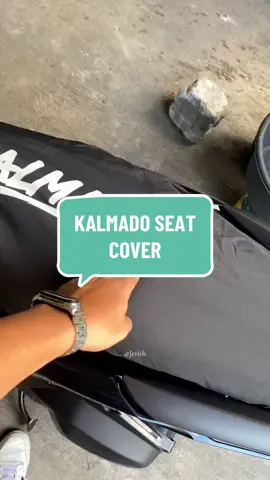 Motorcycle Seat cover para maprotektahan na yung upuan ng mga motor natin sa kalmot ng pusa #motorcycleaccessories #motorcycle #motorcycleseatcover #kalmadoseatcover #hondaclick 