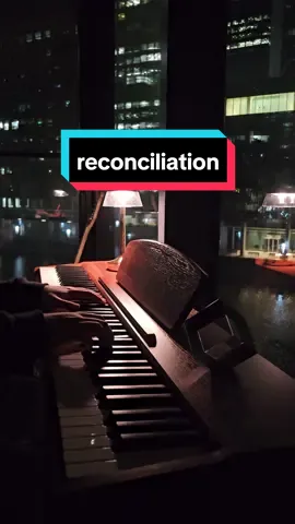 this melody tells the story of a long awaited reunion, the keys played creates  a mixture of emotions that one may feel when they see their loved ones for the first time in a long time. #reconciliation #pianocover #pianotok #piano #fyp #foryou #uk #swordartonline 