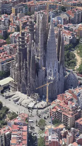 This is the Number One Tourist Destination in Spain. The Sagrada Familia took 140 years to build and is still unfinished.#church #sagradafamilia #tourists #building #architecture #buildings #catholicchurch #cathedral 