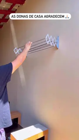 Qualidade que facilita a sua Vida! 😍 #repost @vanessaaraujo.br : Varal de Parede Sanfonado Jurerê Mahil em Alumínio ❤️ Acesse nosso site e conheça mais! Link na Bio #mahil #utilidadesdomésticas #varal #varaldeparede #varalderoupas #varaljurerê #varalmahil