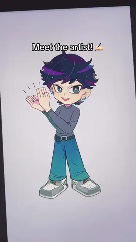 Nice to meet you! 👀✨ #artchallenge #artistcheck #animeartist #animefyp #artistontiktok 
