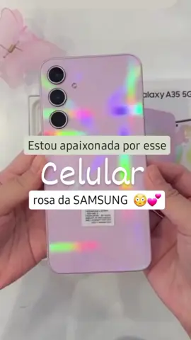 estou apaixonada por esse celular 😍🩷 #achadinhosdashopee #compras #euquero #shopeebrasil #achadododia #shopeebr #shopee #shopeebrasil #acheibarato #acheinashopee #achadinho #comprinha  #dicas #celular #celulares #rosa #samsung #galaxy #a35 #samsunggalaxy #coquette 