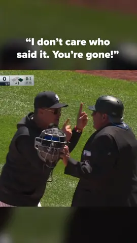 Aaron Boone got ejected even though he listened to the umpire #MLB #baseball #yankees #ejection #umpire 