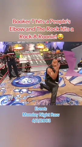 The Rock-A-Roonie! SUCKAAAA!!!😂 #therock #bookert #funny #WWE #wrestling #raw #lol 