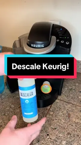 Don’t forget to descale your Keurig! #keurig #descaler #descalekeurig #coffee #tea #viral #foryou #tiktokshop 