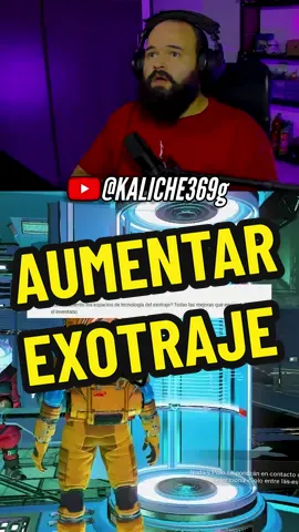 Como aumentar los espacios de tecnología del exotraje en No Man's Sky #space #videojuegos #nomansskygame #hellogames #nomanssky #nms #nomansky #gaming #scifi 