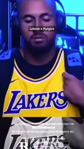 Epic 🔥  #lebron #kyrgios #tennis #notanangrymoment #lebronjames 