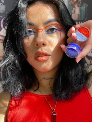 Mi video favoritooooo🧡💙 #viral #makeup #makeuptutorial 