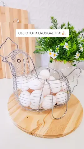 Olha esse organizador perfeito!🤌#viral #casa #lardocelar🏡 #ovos #decoração #organizador #mesaposta 