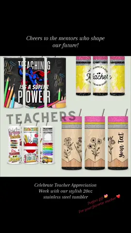 #teacher #teachersoftiktok #teachersappreciationweek #teachersbelike #teacherstyle #appreciate #appreciation #appreciationgift #appreciationweek #teachergift #teachersgiftideas #personizedgifts #personalizedgiftforteacher #customcups 
