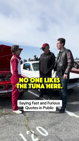 No one likes the tuna here. @Strider Wilson #fastandfurious #paulwalker 