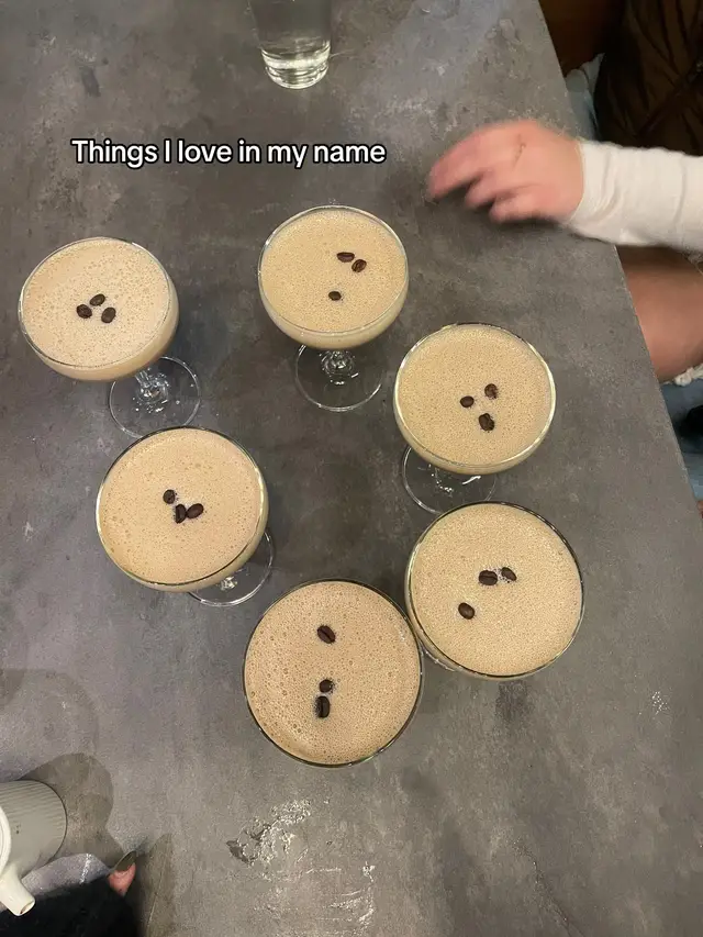 Espresso martini pls! 🤭