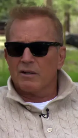#KevinCostner wears Oliver Sun discussing #YellowstoneTV. #interview #yellowstone #yellowstonefans #western #actors 