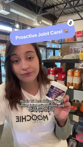 Prevention is always better than treatment! Keep your pup feeling young with Tri Acta! #poochiemoochieinc #yeg #dogtok #doghealth #dogsupplements 