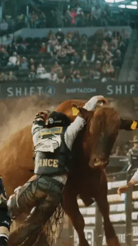 The boys Shane Jennings and @Knox Dunn taking care of business at the @The American Rodeo #rodeo #bullfighter 